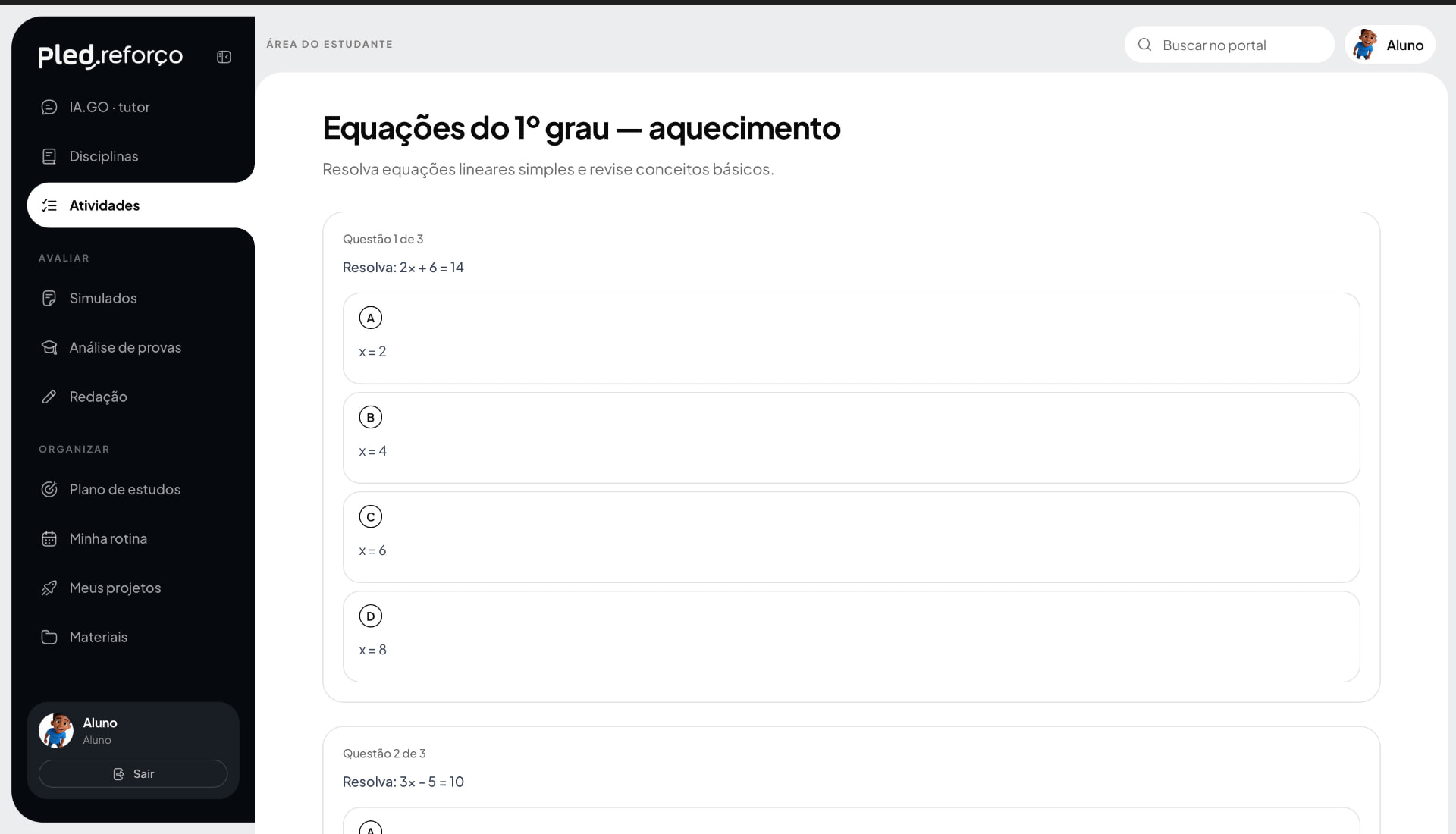 Plataforma Pled.reforço imagem do projeto 6